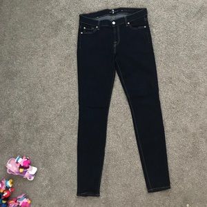 Women’s skinny 7 for all mankind jeans
